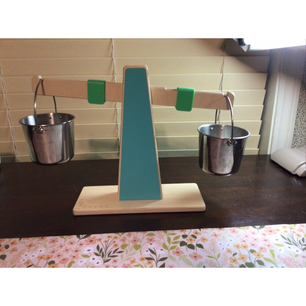 Lovevery Enthusiast Play Balance Beam Learn Scale Pails Stem Toy Montessori